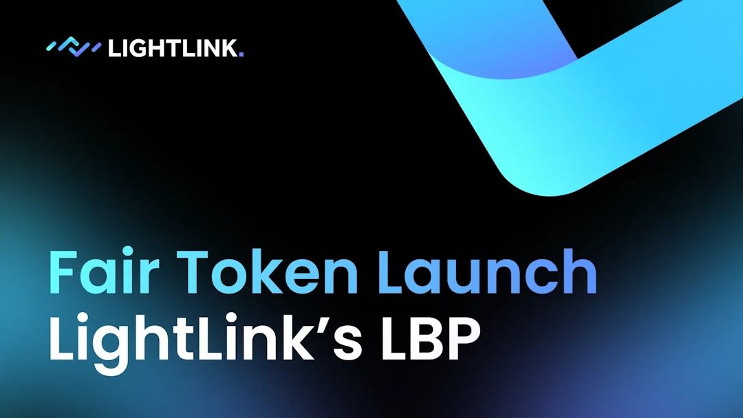 Fair Token Launch: LightLink's LBP Strategy