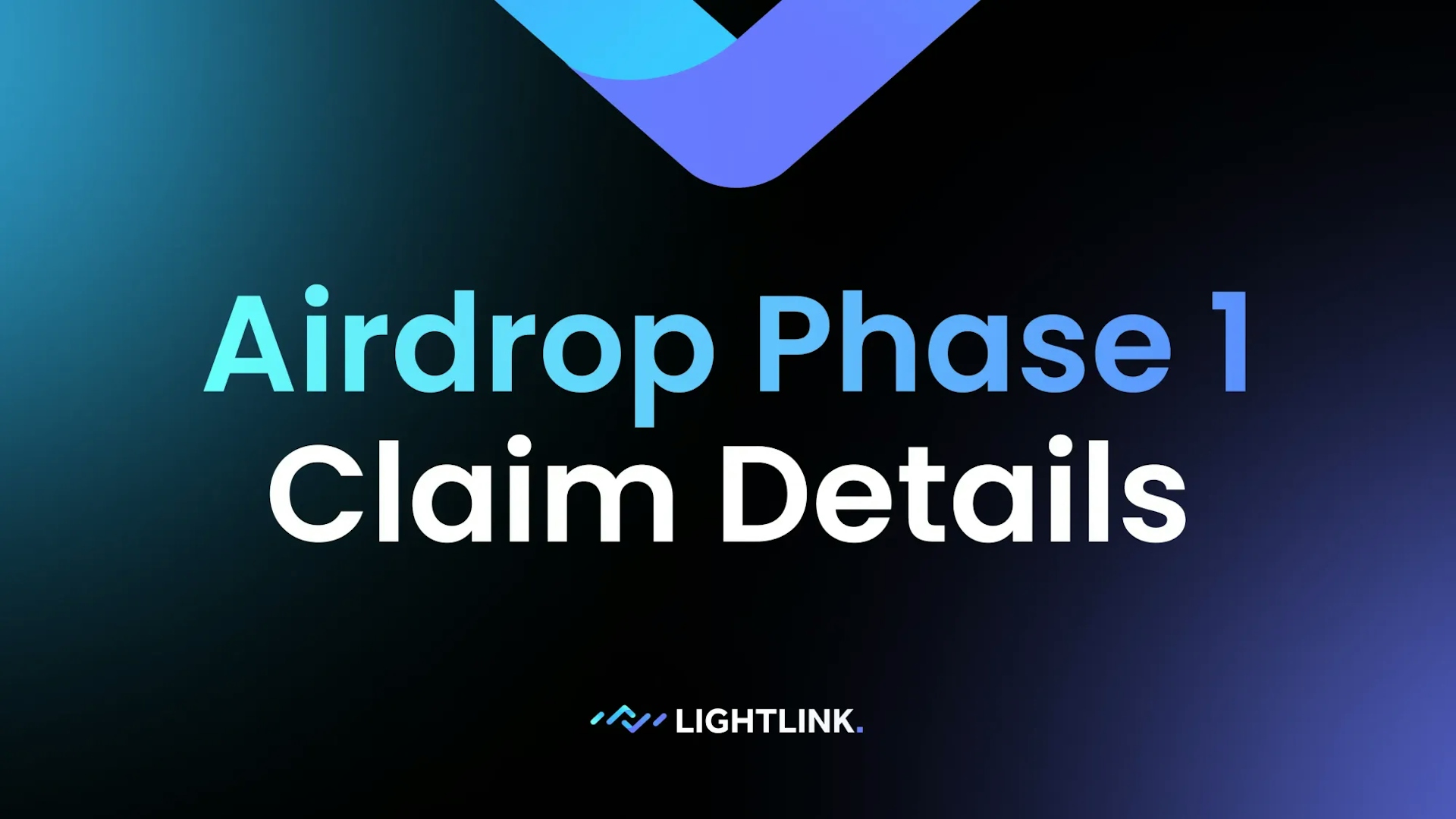 Community Airdrop Phase 1 Claim Details Announced