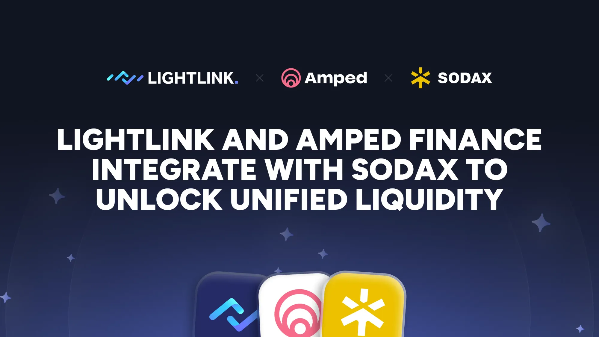 LightLink and Amped Finance Integrate with SODAX to Unlock Unified Liquidity