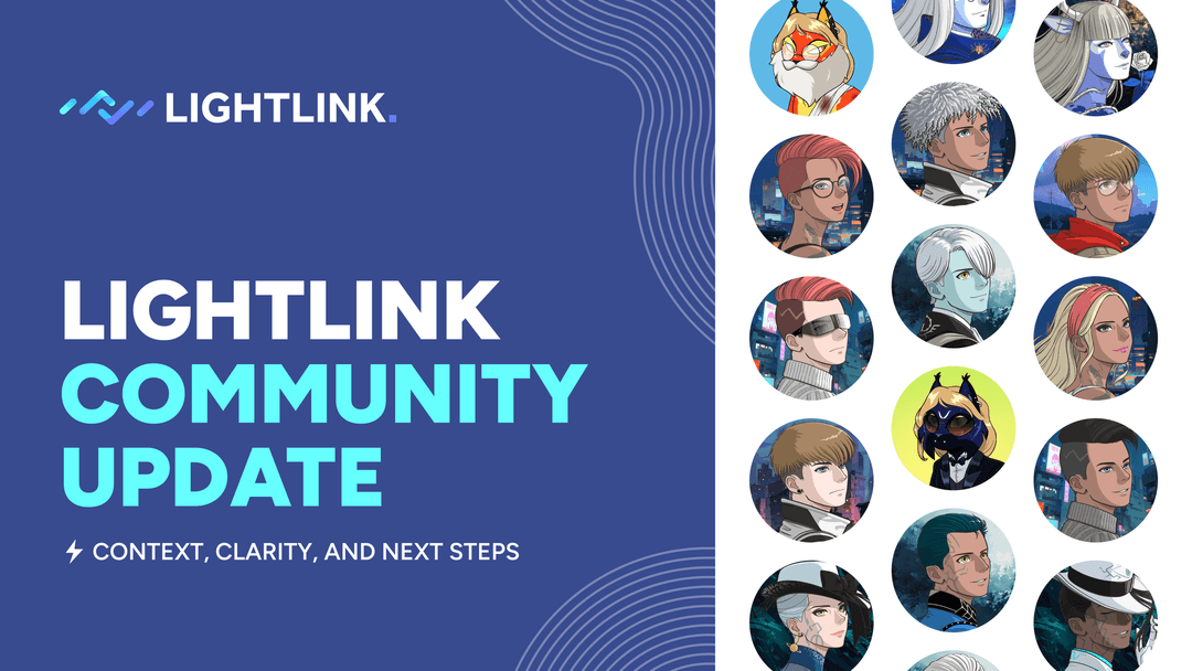 A Note to the LightLink Community